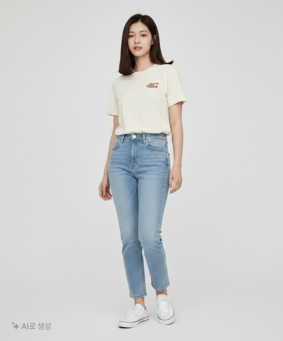 마크곤잘레스(MARK GONZALES) NOTHING GOES TO WASTE GRAPHIC T-SHIRT - IVORY S