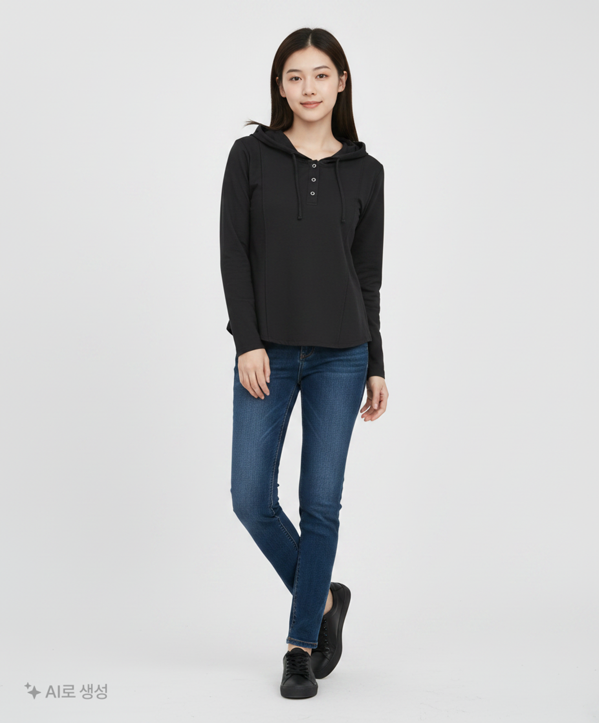 스파오(SPAO) 후드 티셔츠 M