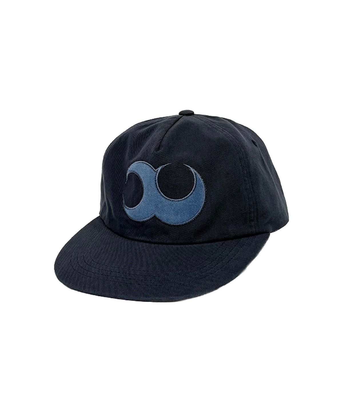 이유(YEEU) BASIC LOGO WASHED CAP [NAVY]