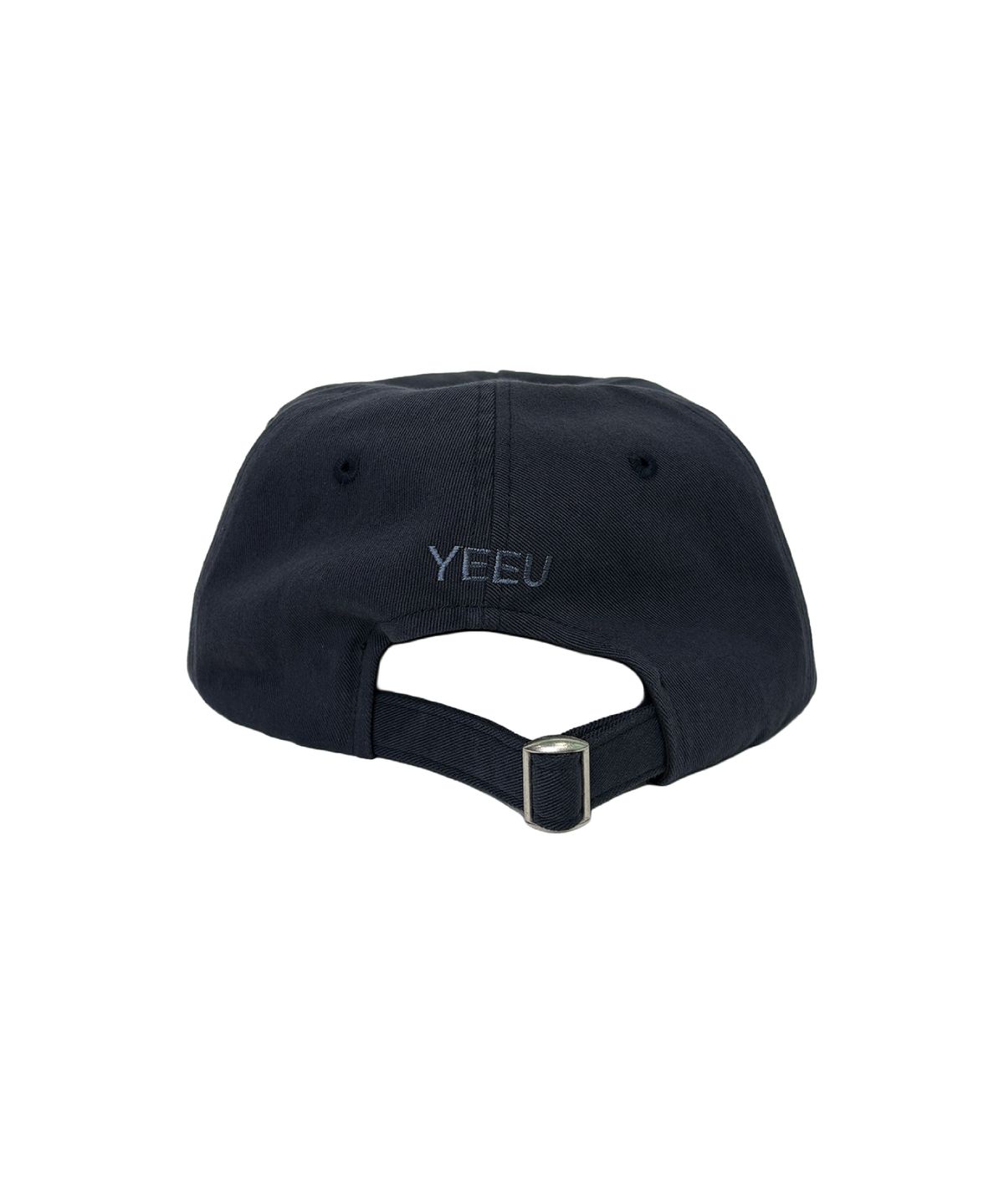 이유(YEEU) BASIC LOGO WASHED CAP [NAVY]
