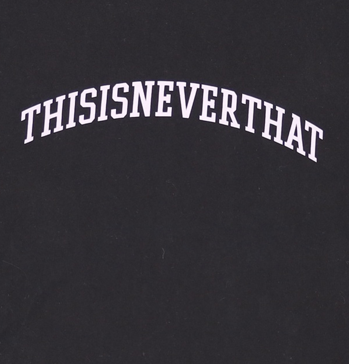 디스이즈네버댓(THISISNEVERTHAT) (SS21) ARC Logo Tee Black XS