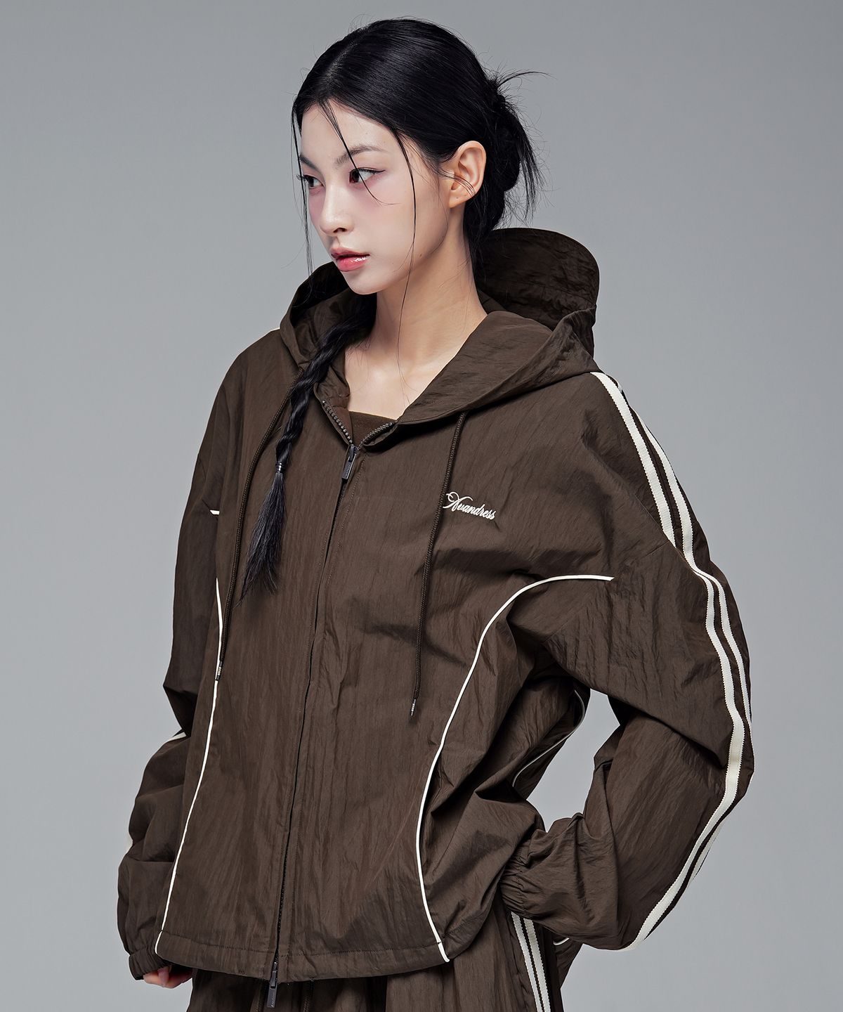 어반드레스(AVANDRESS) 노아 CN 트랙 후디 집업_6COL