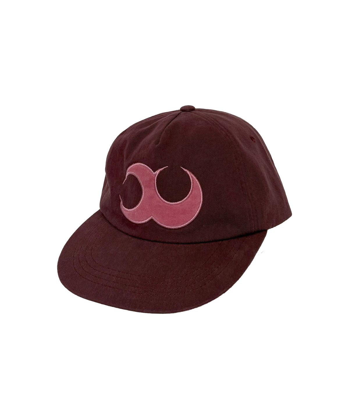 이유(YEEU) BASIC LOGO WASHED CAP [BURGUNDY]