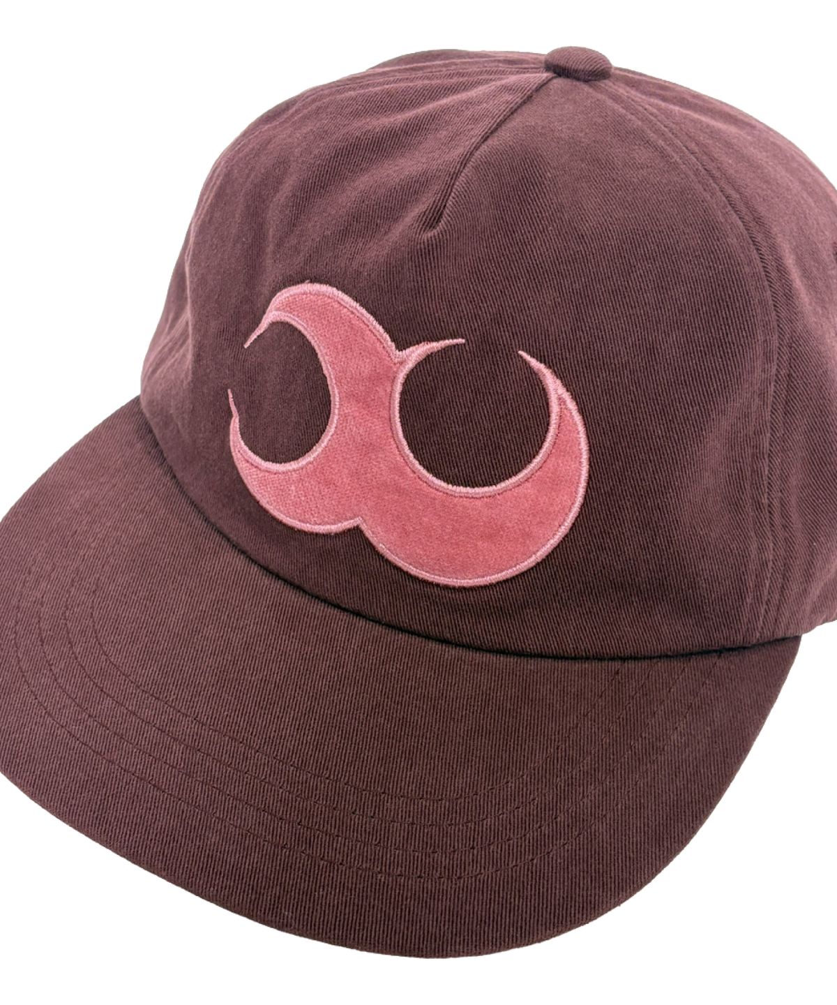 이유(YEEU) BASIC LOGO WASHED CAP [BURGUNDY]