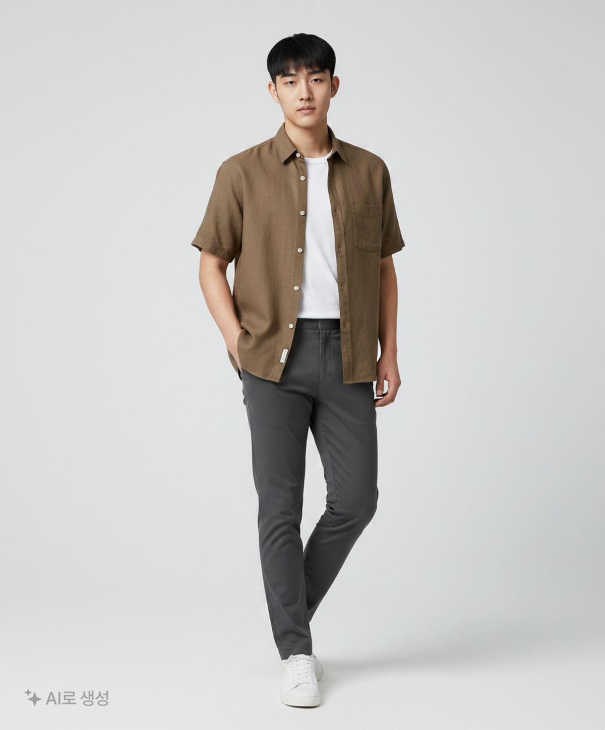 유니클로(UNIQLO) 캐주얼 셔츠 L