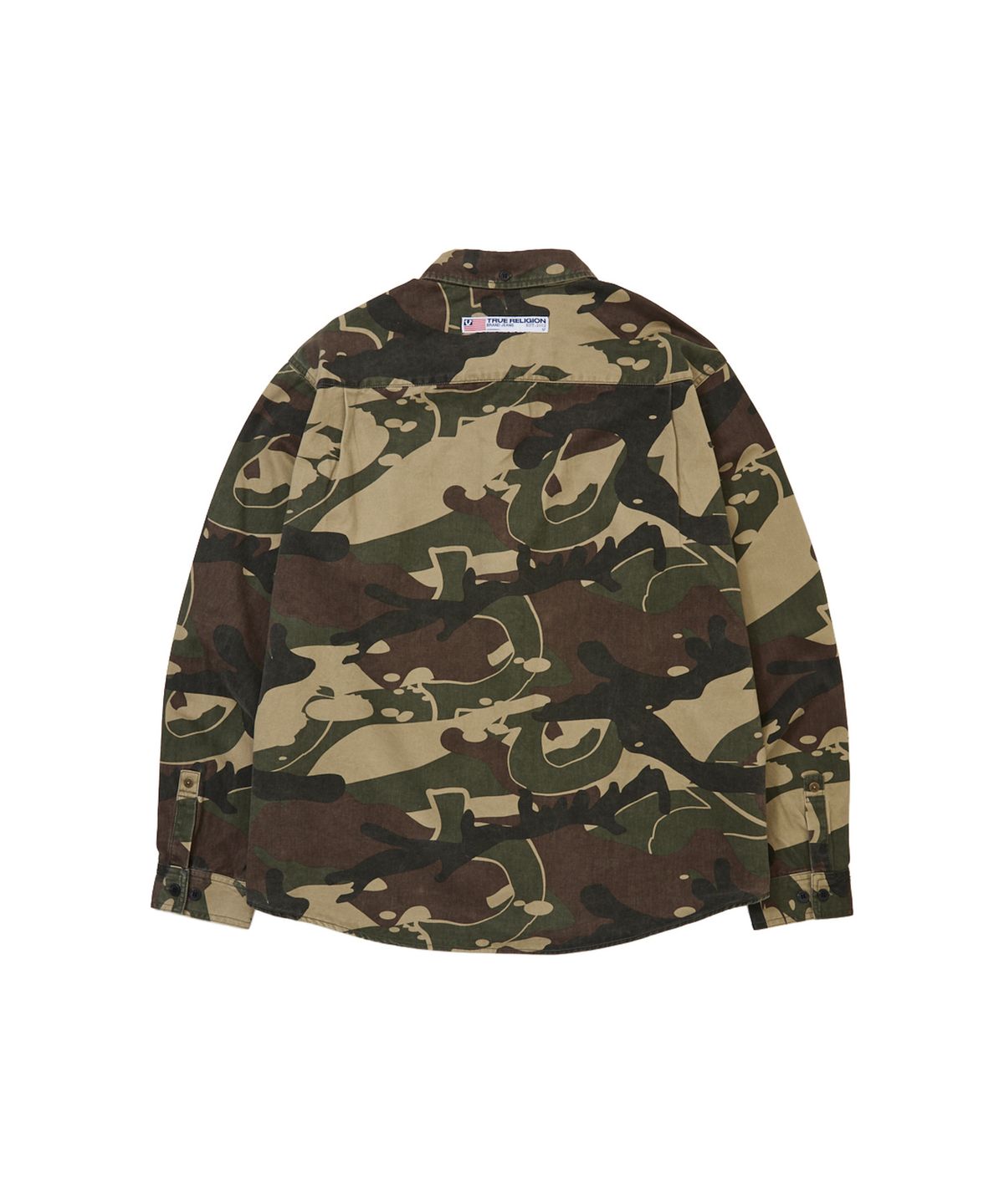 트루릴리젼(TRUERELIGION) Single Pocket Shirt (Camo Print) - CAMO