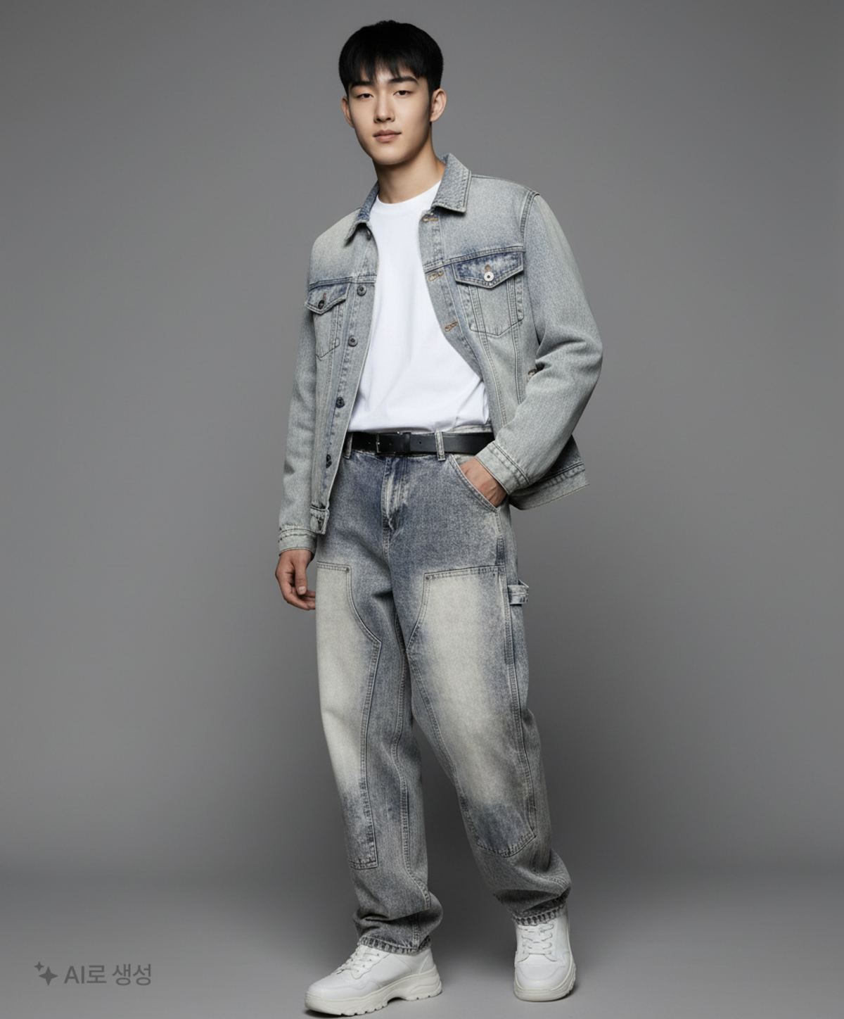 스파오(SPAO) 청/데님 팬츠 30