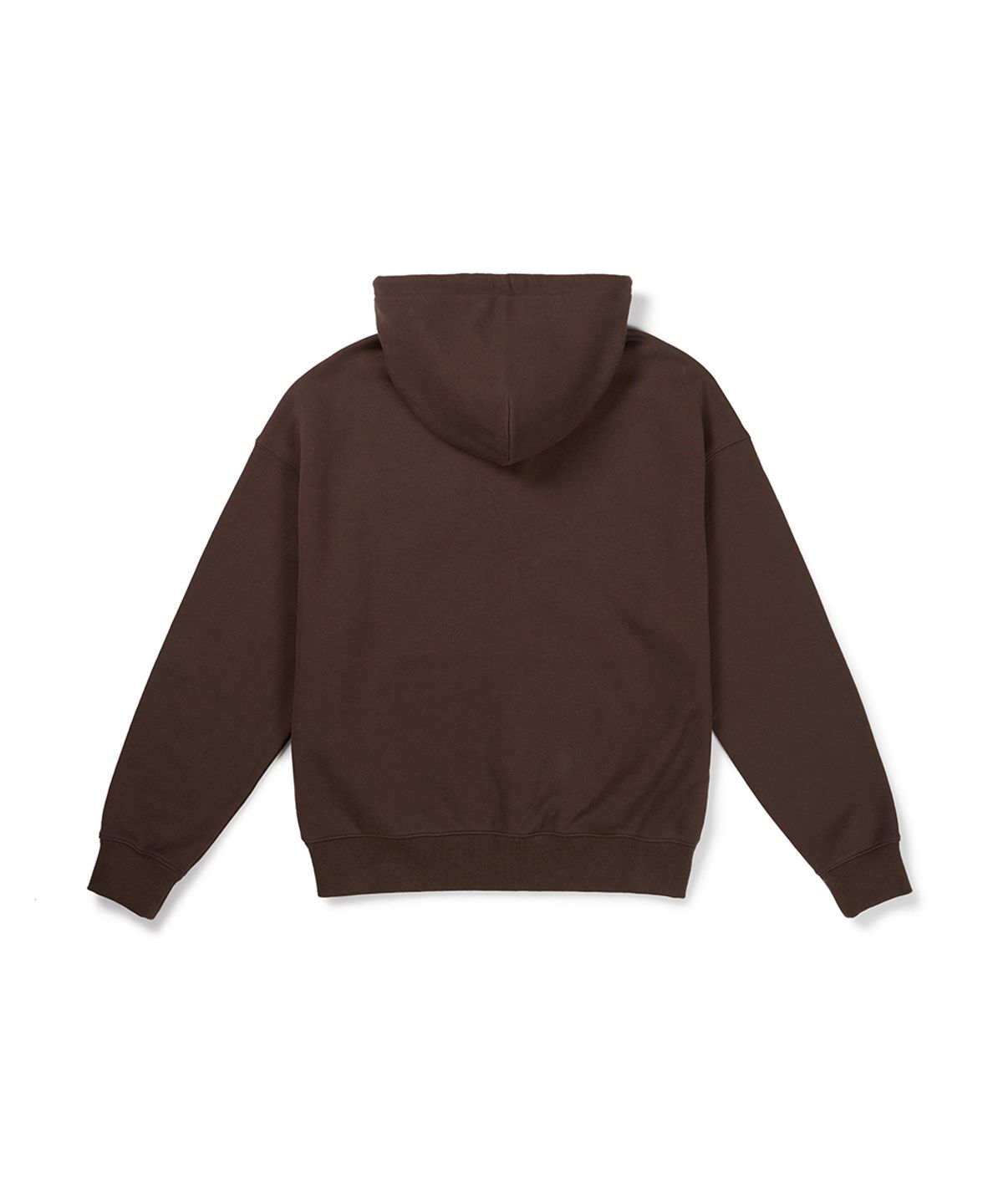 클로브(CLOVE) [26FW clove] College Zip-Up Hoodie (Brown)
