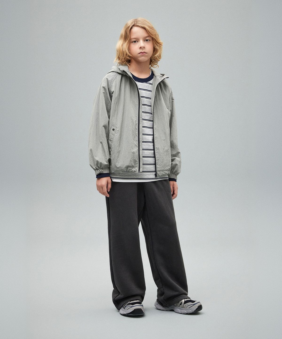 스파오 키즈(SPAO KIDS) [키즈] 피그먼트 와이드 스웨트팬츠_SPMTG49KU3