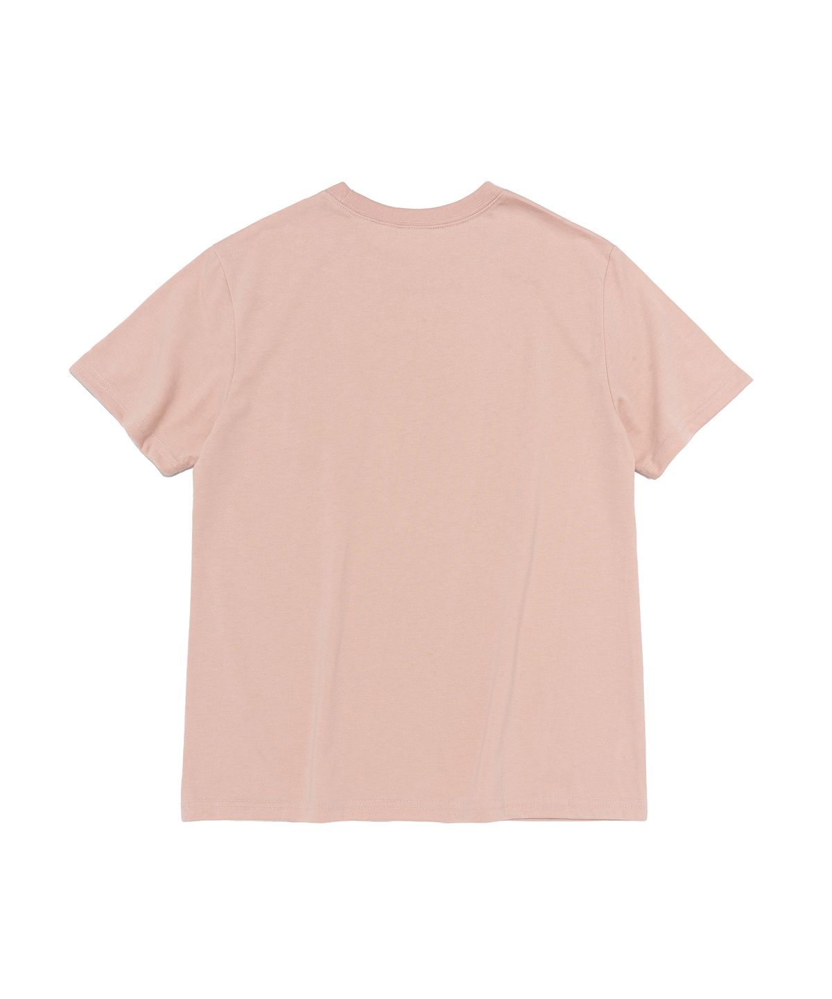 블랭키트(BLANKIT) 소프트 포켓 라운드 크루넥 반팔티셔츠 (핑크)