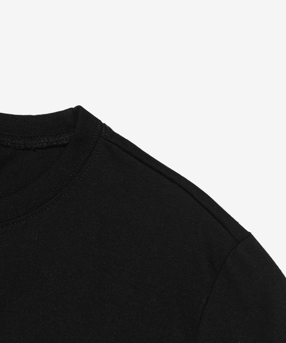 블랭키트(BLANKIT) 소프트 포켓 라운드 크루넥 반팔티셔츠 (블랙)