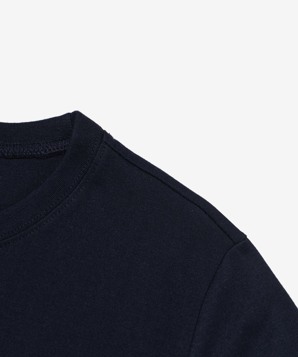 블랭키트(BLANKIT) 소프트 포켓 라운드 크루넥 반팔티셔츠 (네이비)
