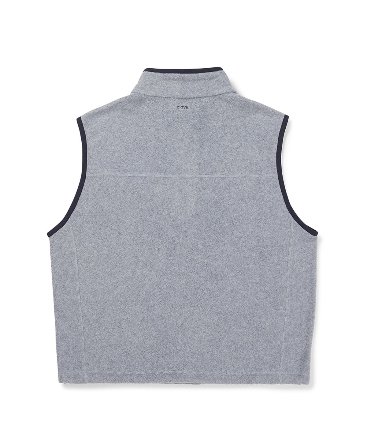 클로브(CLOVE) [26FW clove] Fleece Open Vest (Light Grey)