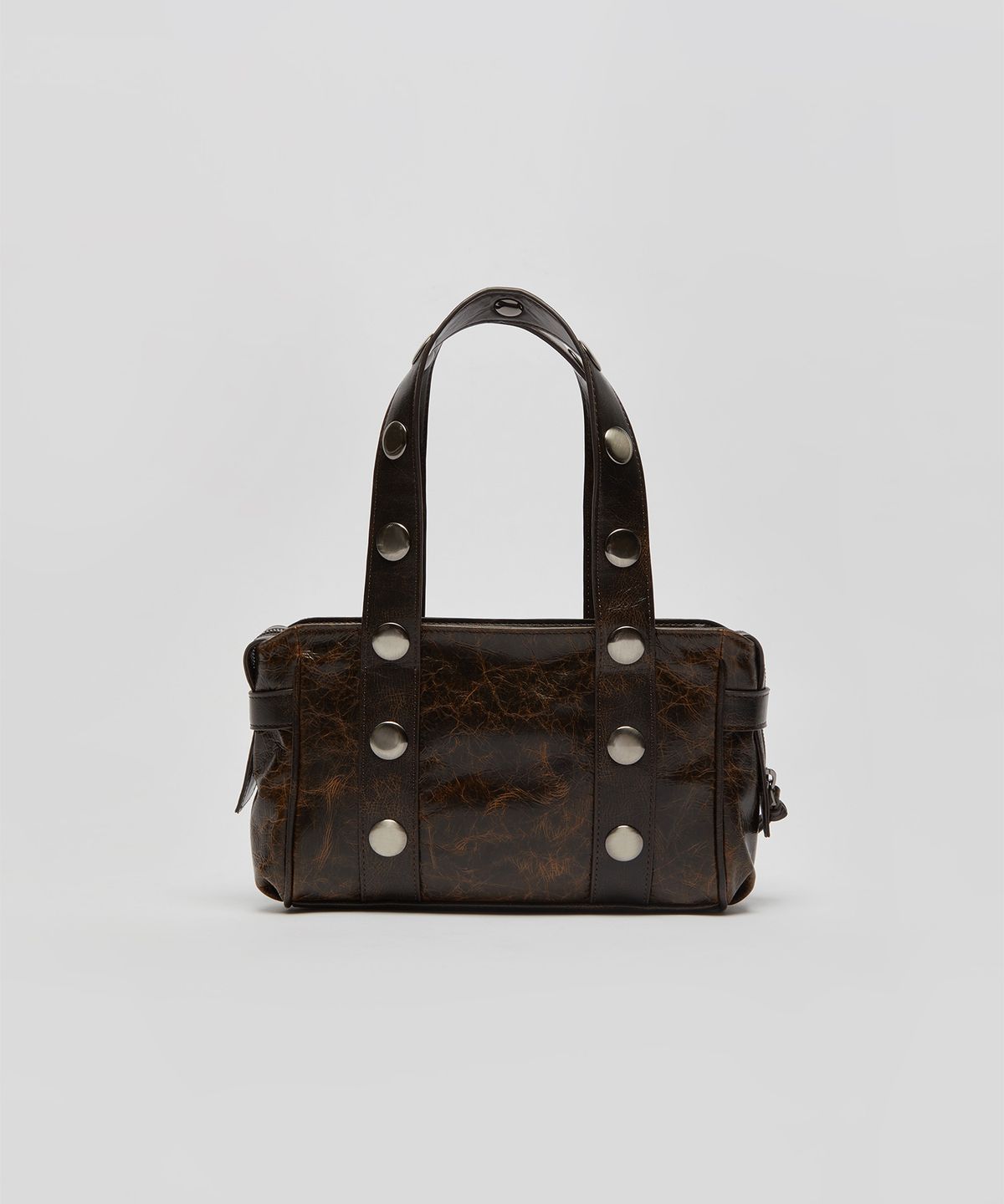 아카이브앱크(ARCHIVEPKE) Stud tote bag(Oak Brown)_OVBTX26251PLB