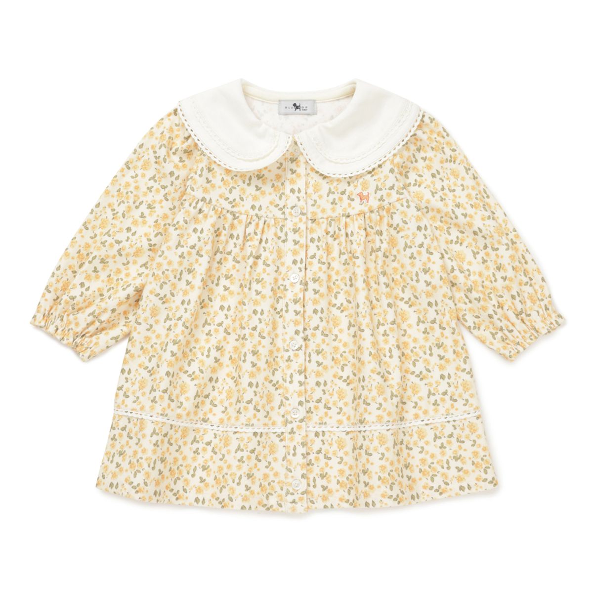 블루독 베이비(BLUEDOGBABY) 로엘플라워 드레스 SET (46A13-400-02)