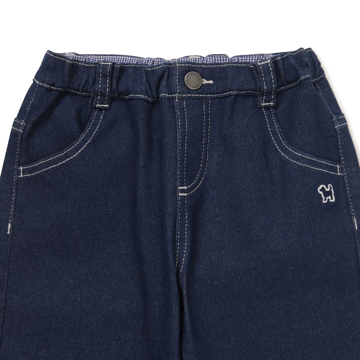 블루독 베이비(BLUEDOGBABY) 와이드생지데님팬츠 (46A14-410-02)