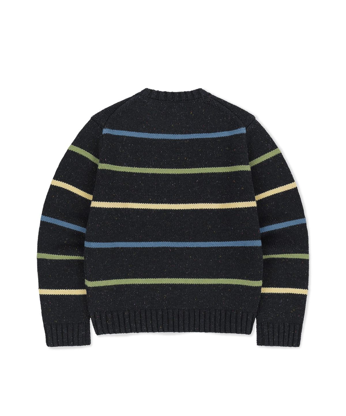 썬러브투어(SUNLOVETOUR) Stripe Crewneck Knit Charcoal