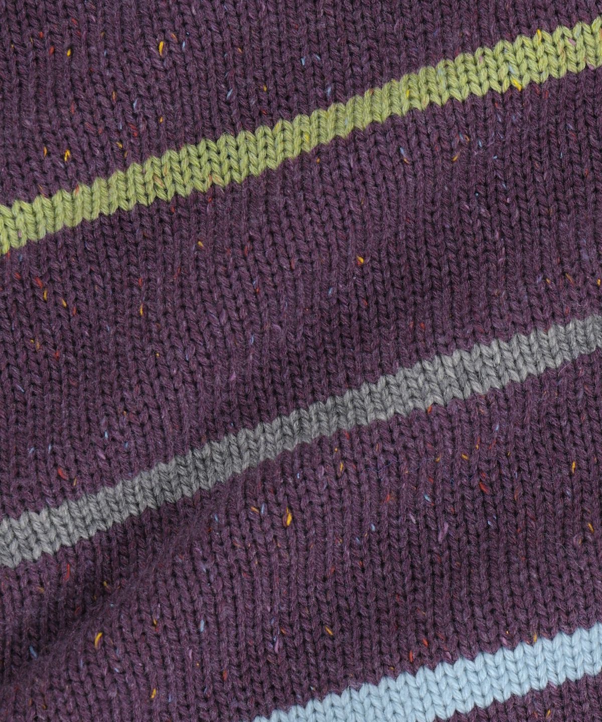 썬러브투어(SUNLOVETOUR) Stripe Crewneck Knit Purple