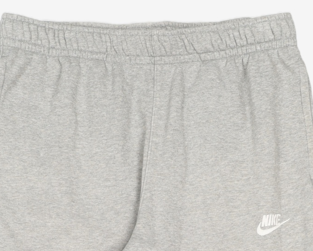 나이키(NIKE) 스포츠웨어 클럽 플리스 팬츠 M - 다크 그레이 헤더:매트 실버:화이트 / BV2708-063 XL