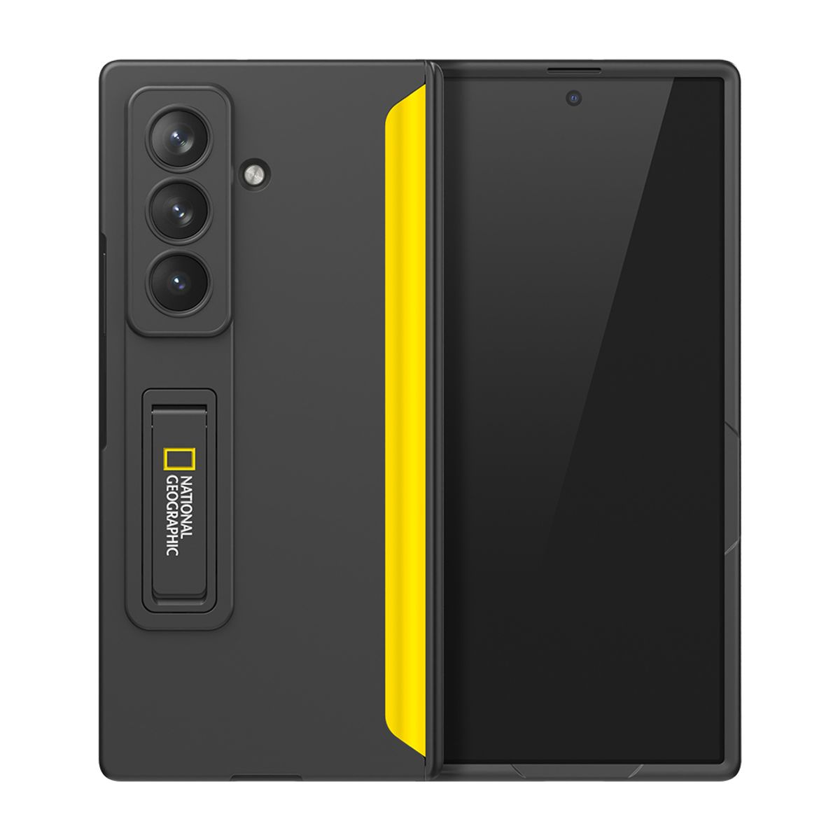 내셔널지오그래픽 모바일(NATIONAL GEOGRAPHIC MOBILE) 갤럭시Z폴드8 울트라 마그네틱 힌지 커버 슬림 스탠드 케이스