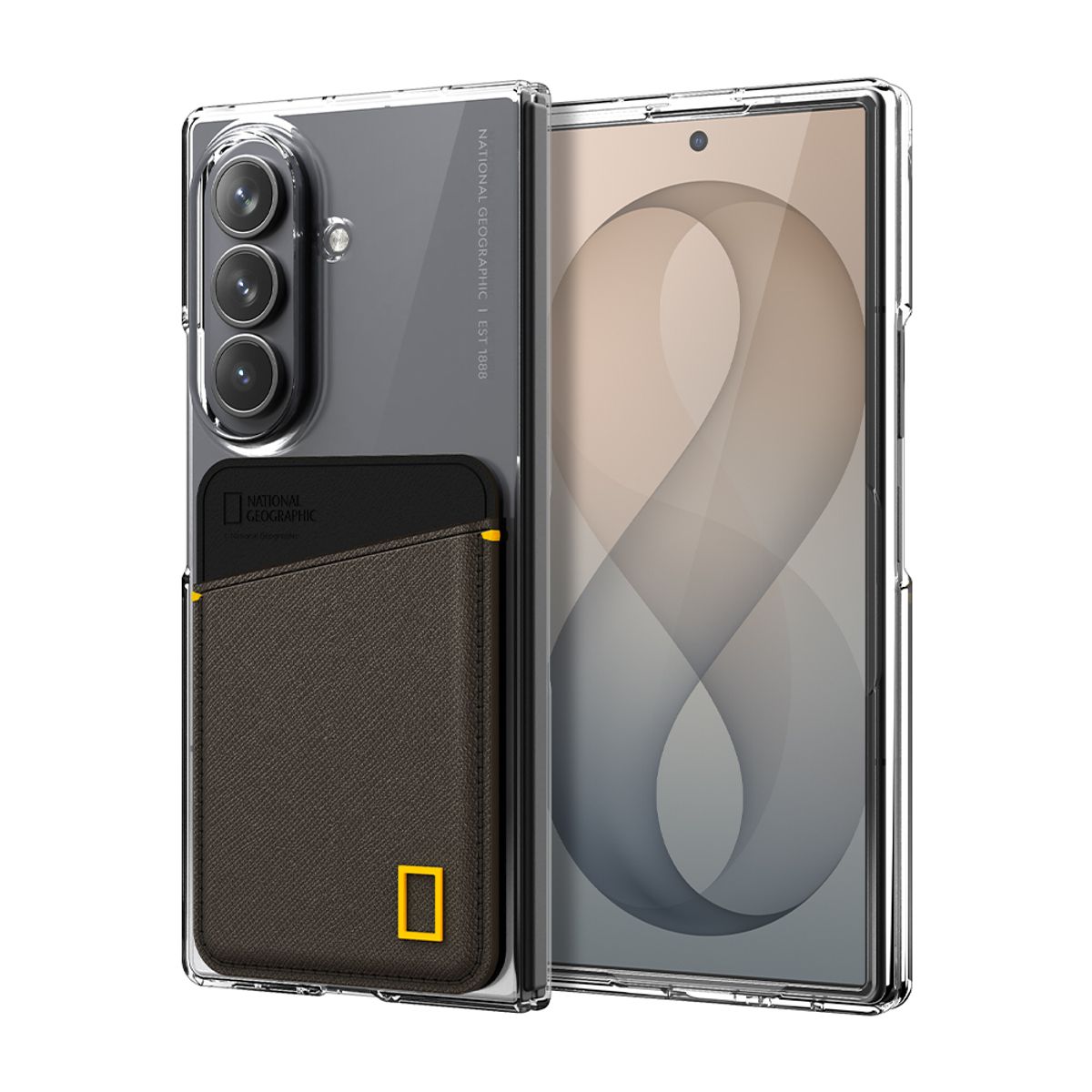 내셔널지오그래픽 모바일(NATIONAL GEOGRAPHIC MOBILE) 갤럭시Z폴드8울트라 카드 포켓 케이스