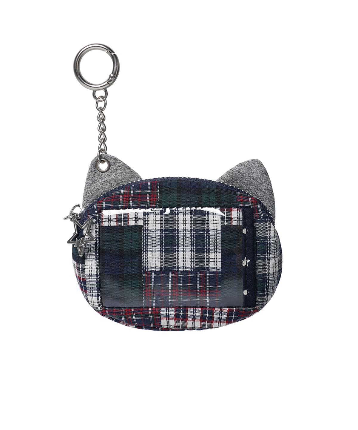 카비시(CAVISH) CAT CHECK POUCH KEYRING MULTI(CV2GFUAB71A)
