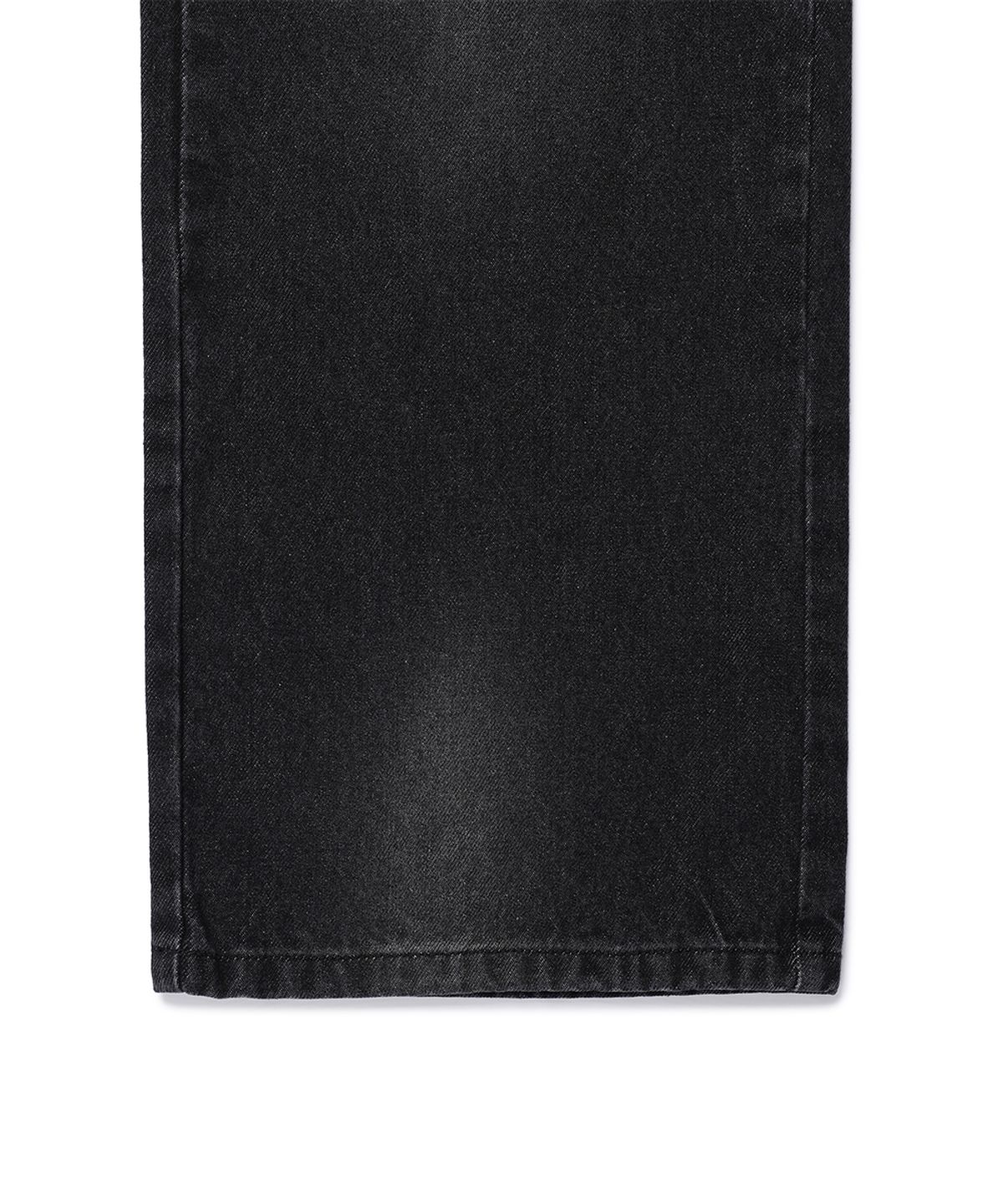 카비시(CAVISH) W STAR APPLIQUE LAYERED SKIRT DENIM PANTS BLACK(CV2GFFD111A)