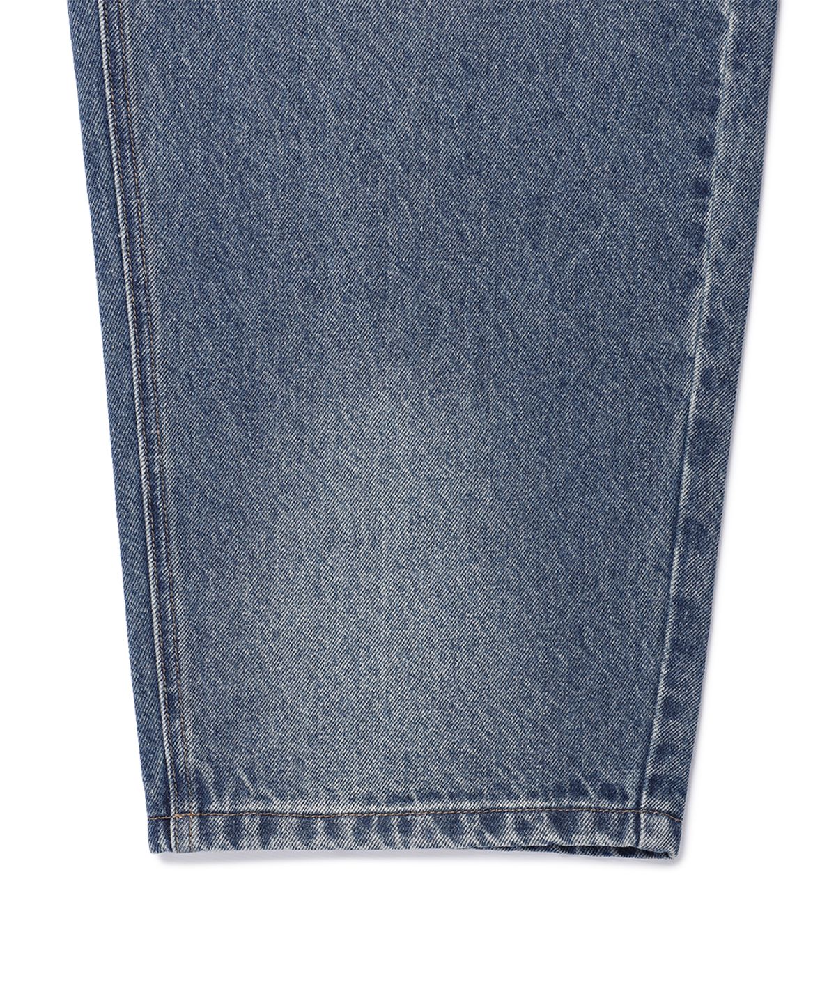 카비시(CAVISH) CINCH BACK CURVED DENIM PANTS BLUE(CV2GFFD110A)