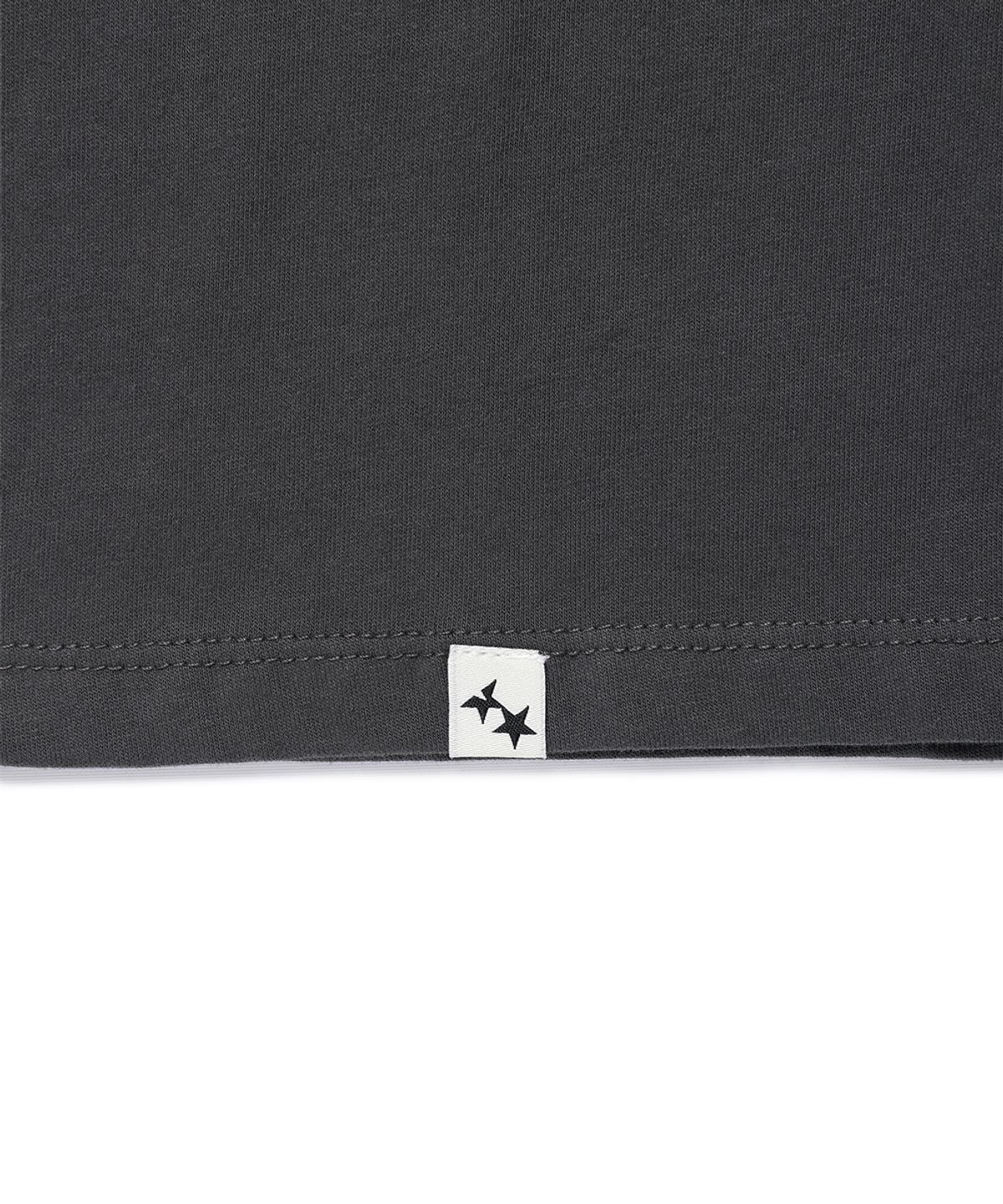 카비시(CAVISH) ROCK STAR LS TEE CHARCOAL(CV2GFFT560A)