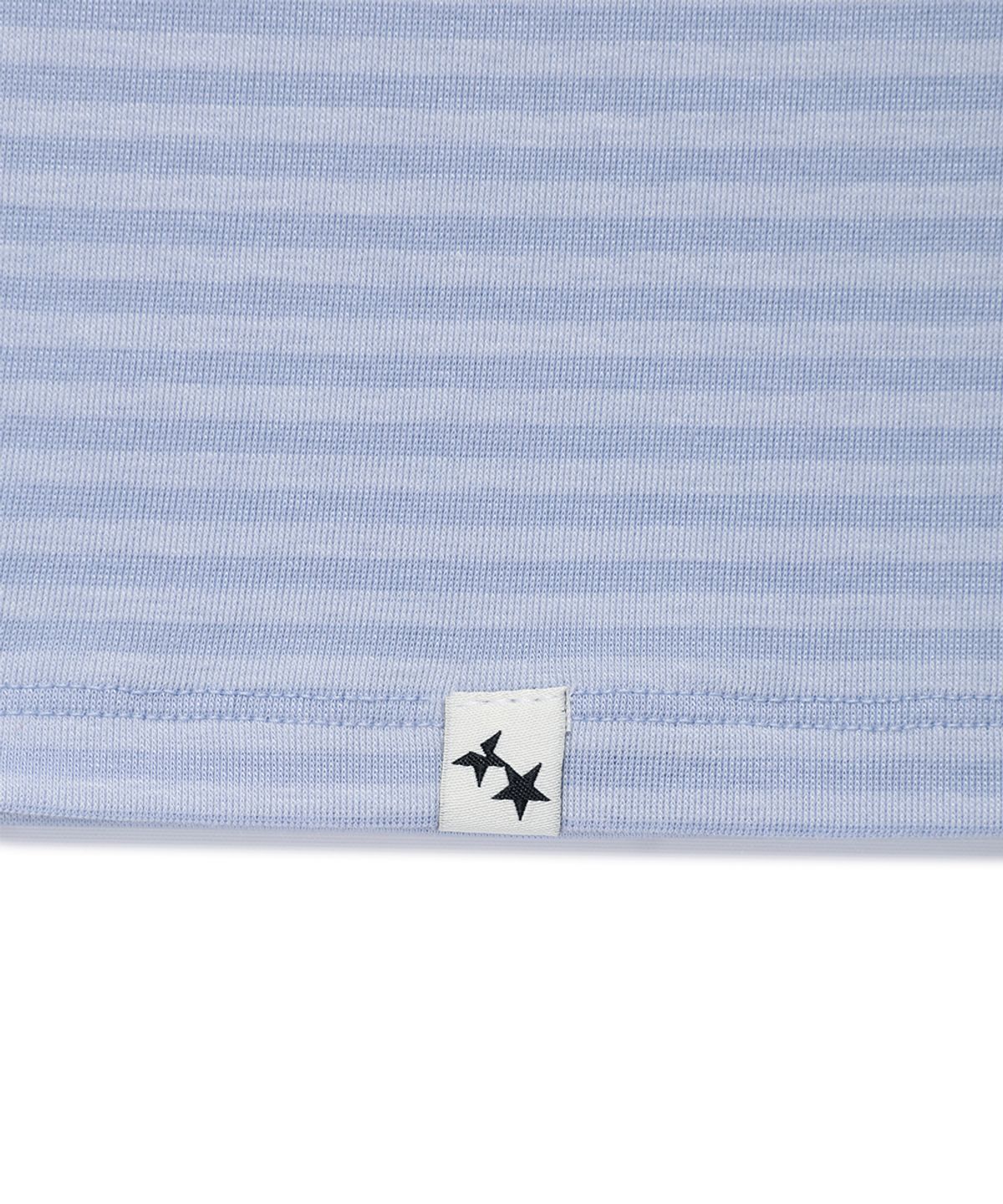 카비시(CAVISH) STRIPED MUSIC NOTE LS TEE BLUE(CV2GFFT554A)
