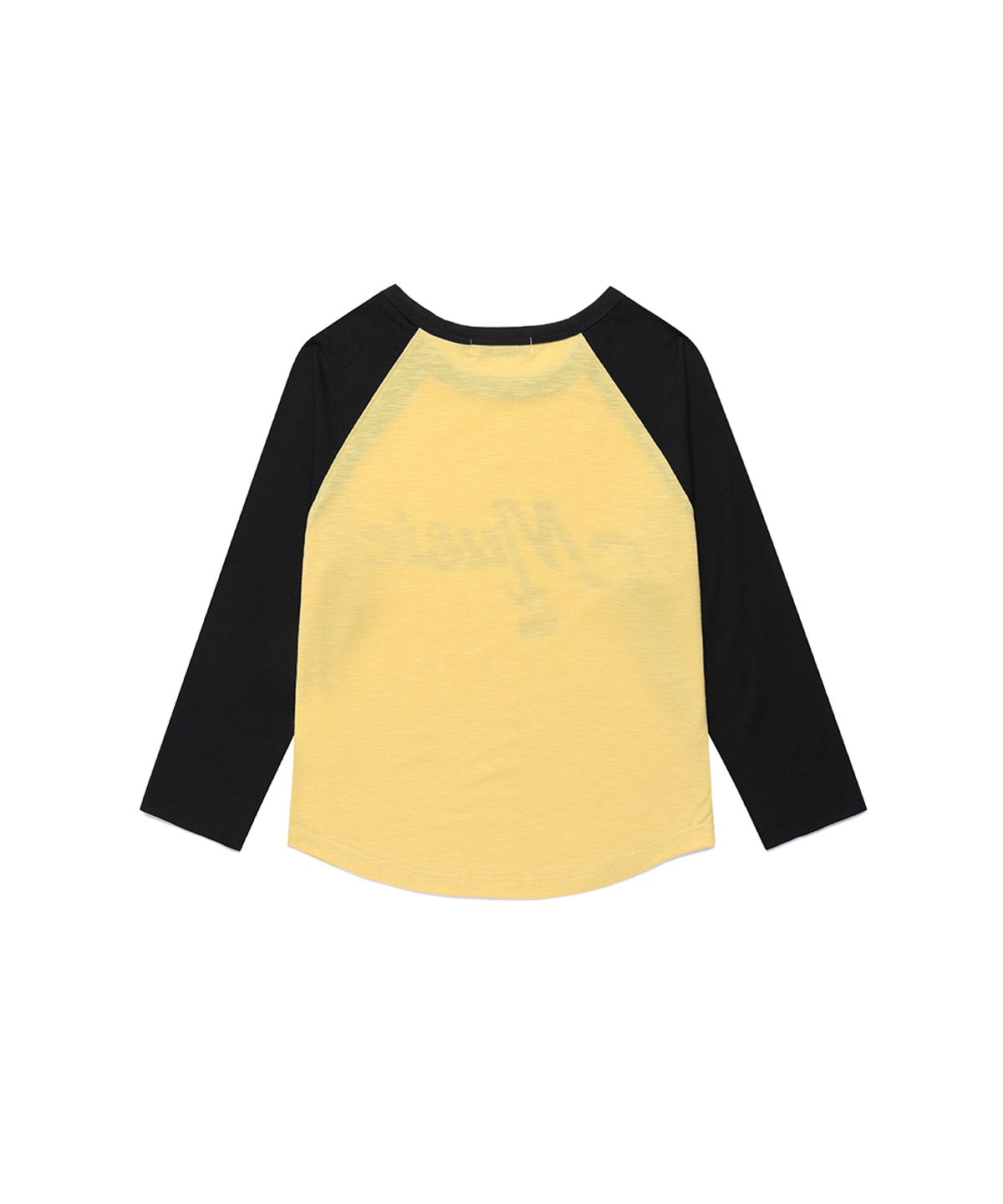 카비시(CAVISH) VINTAGE MUSIC RAGLAN TEE YELLOW(CV2GFFT551A)