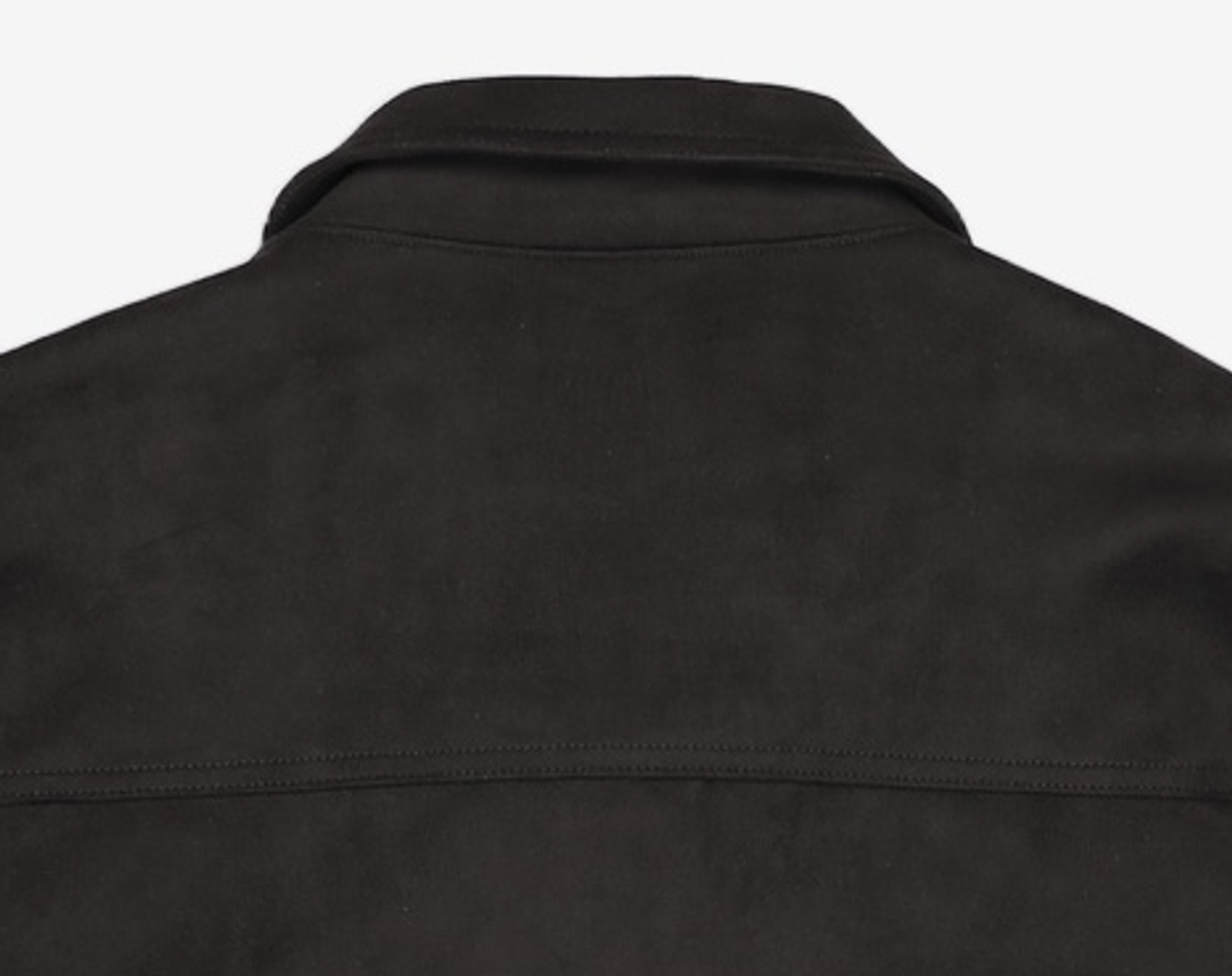 더니트컴퍼니(THEKNITCOMPANY) 포켓 스웨이드 트러커 L