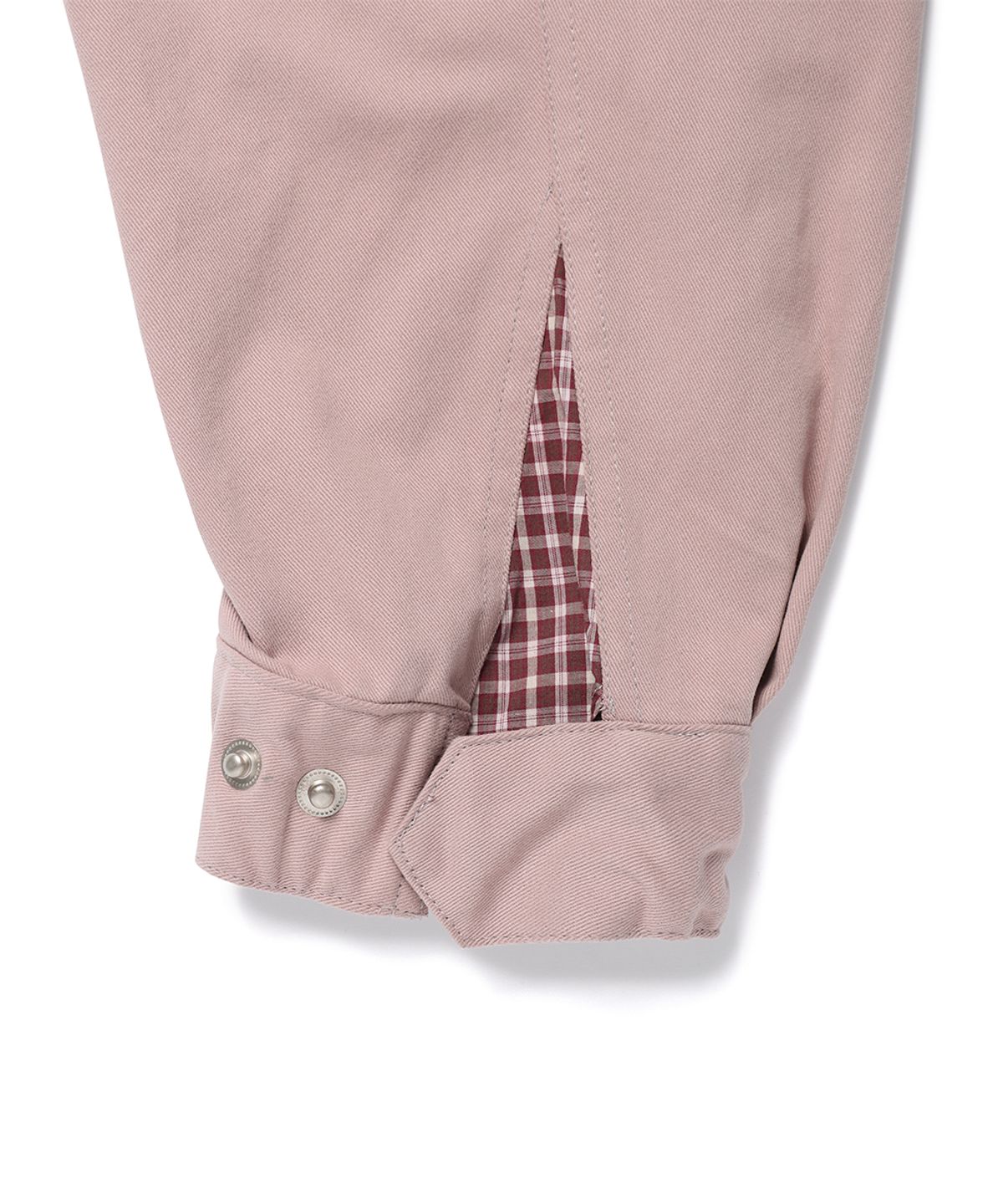 카비시(CAVISH) CHECK HOODED FISHTAIL JACKET PINK(CV2GFFB960A)