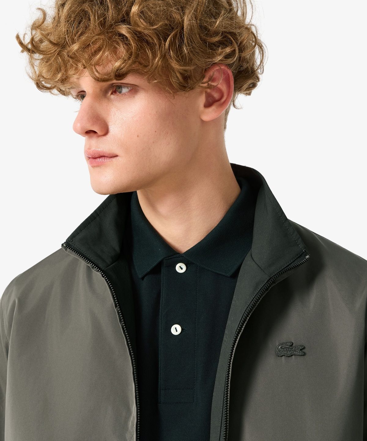라코스테(LACOSTE) 남성 리버시블 하이넥 자켓 BH458E-56N L7A