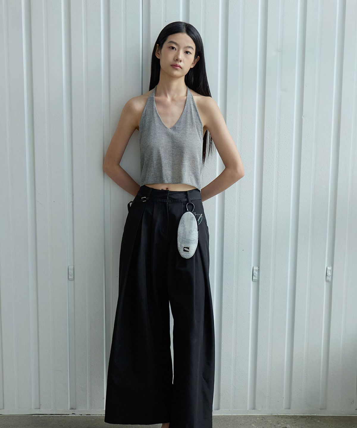 큐클리프(CUECLYP) [City Forward] Eyewear Pouch - Vertical (Grey)