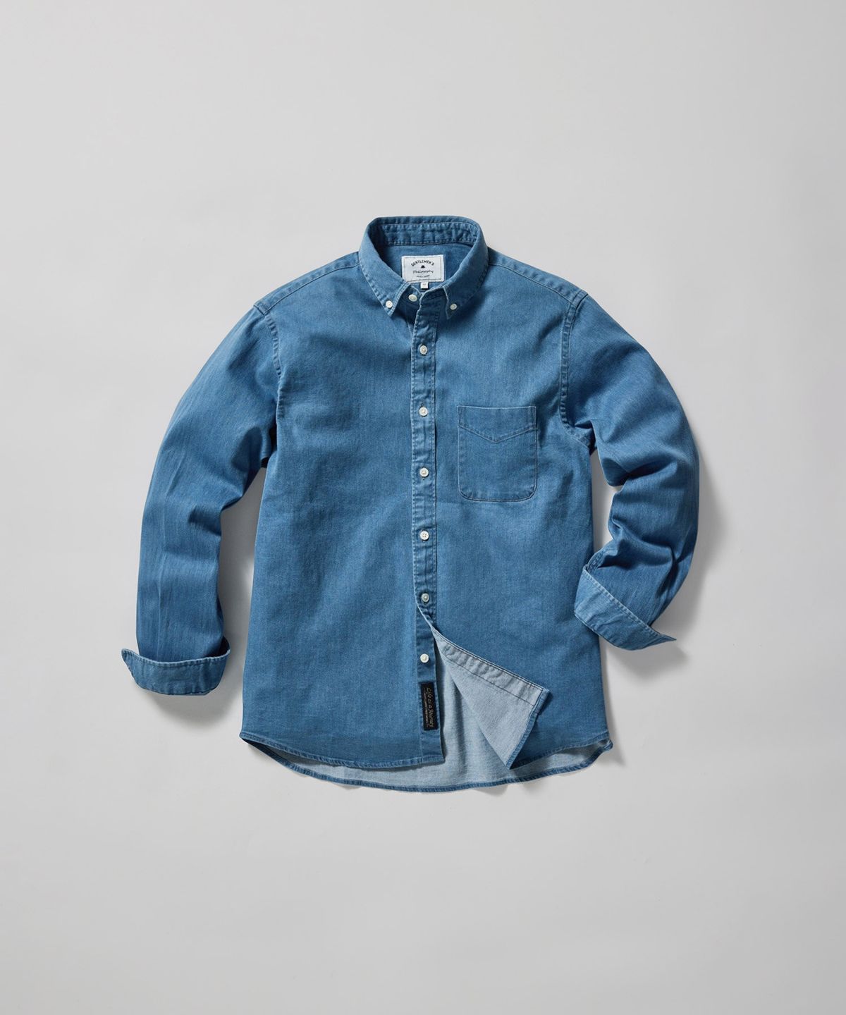 에스티코(STCO) [2PACK] 6.5oz 소프트 데님 셔츠 (릴렉스핏) (4COLOR)