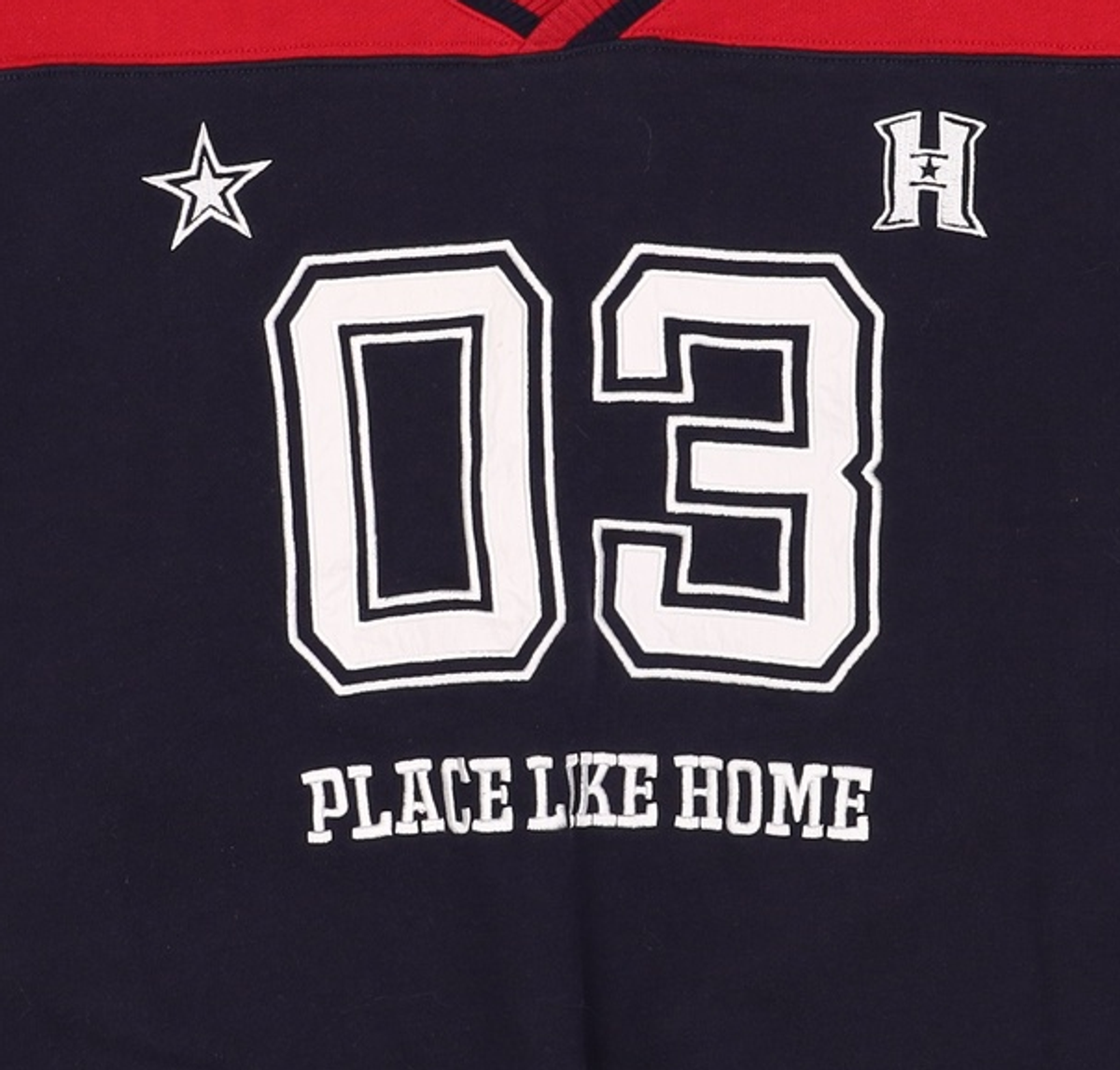 유희(YOUHEE) GRAPHIC TRACK JERSEY SWEAT SHIRTS NAVY FREE