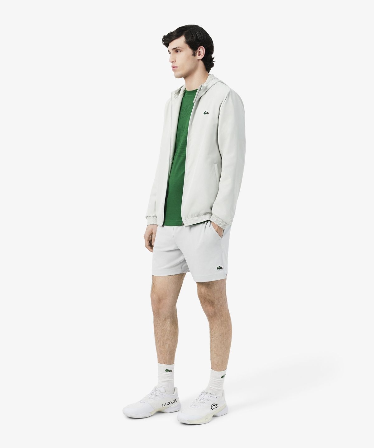 라코스테(LACOSTE) 남성 트레이닝 빅크록 티셔츠 TH6682-56N YXT