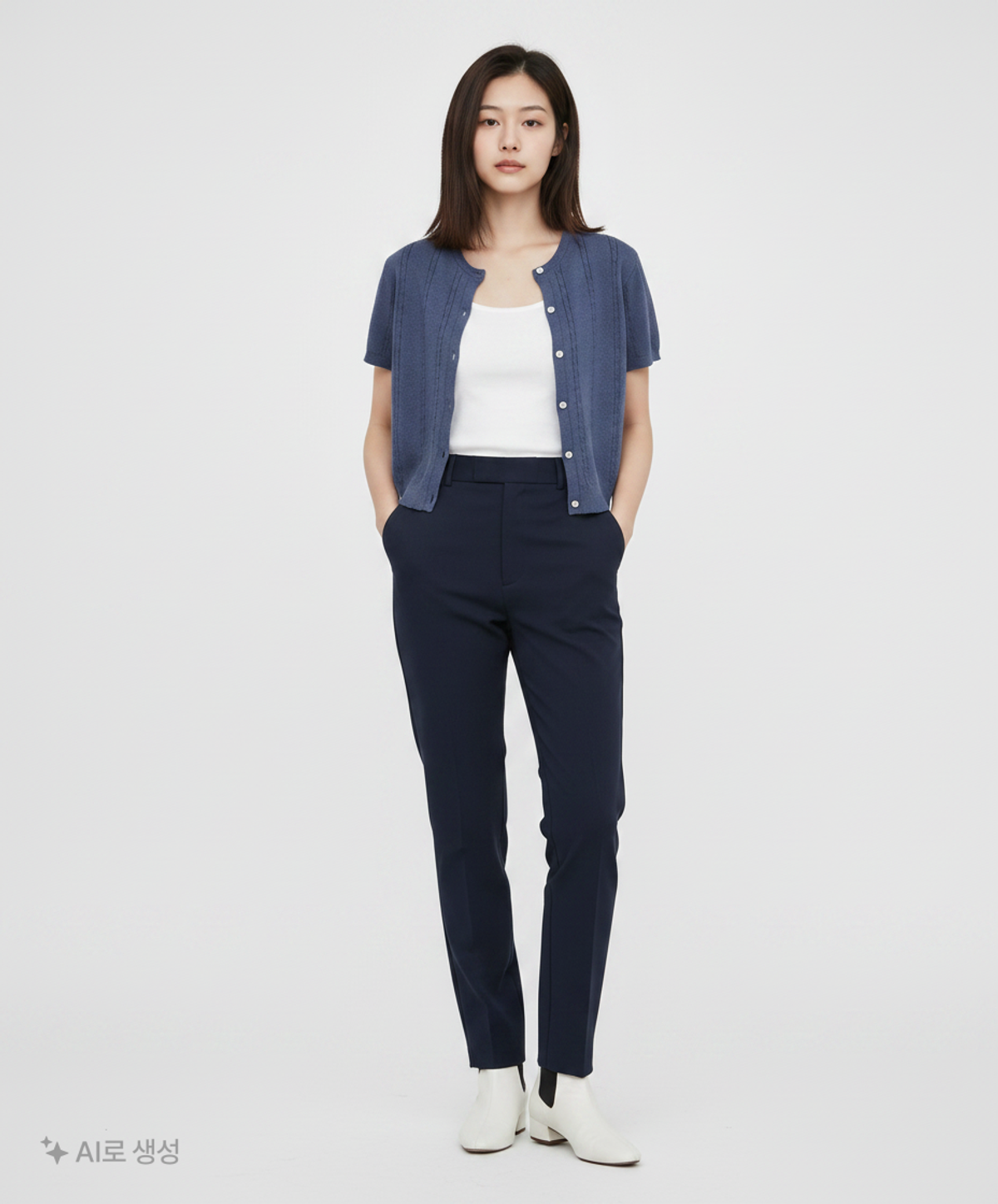 효지(HYOJI) 카디건 XL