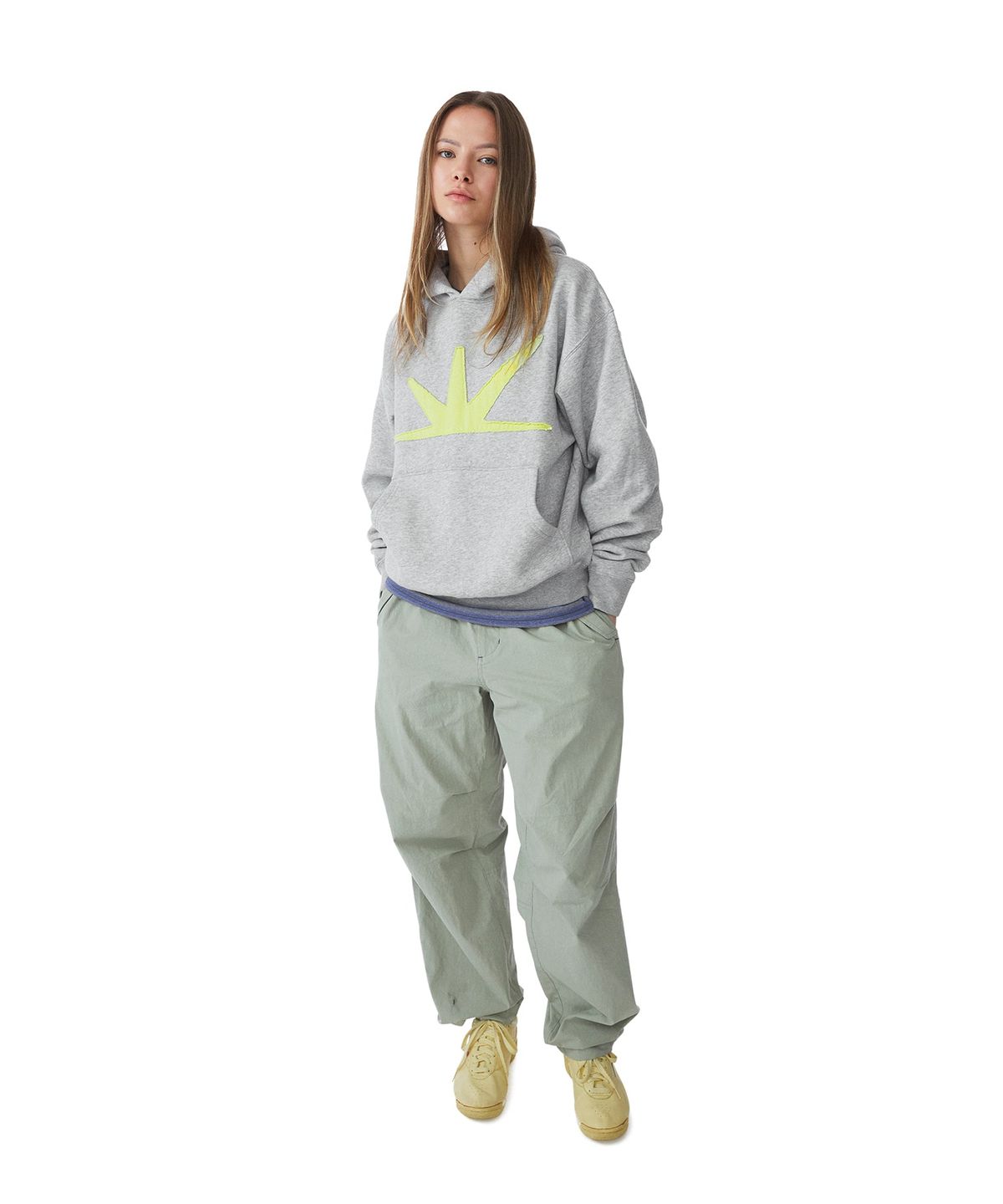 썬러브투어(SUNLOVETOUR) Daybreak Brushed Hoodie Heather Grey