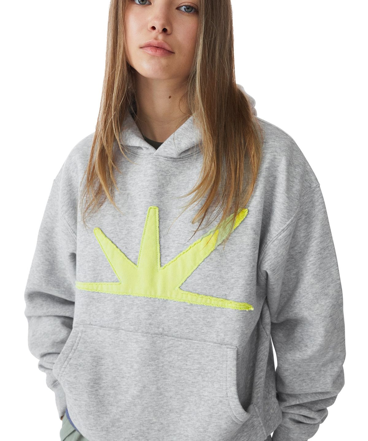 썬러브투어(SUNLOVETOUR) Daybreak Brushed Hoodie Heather Grey