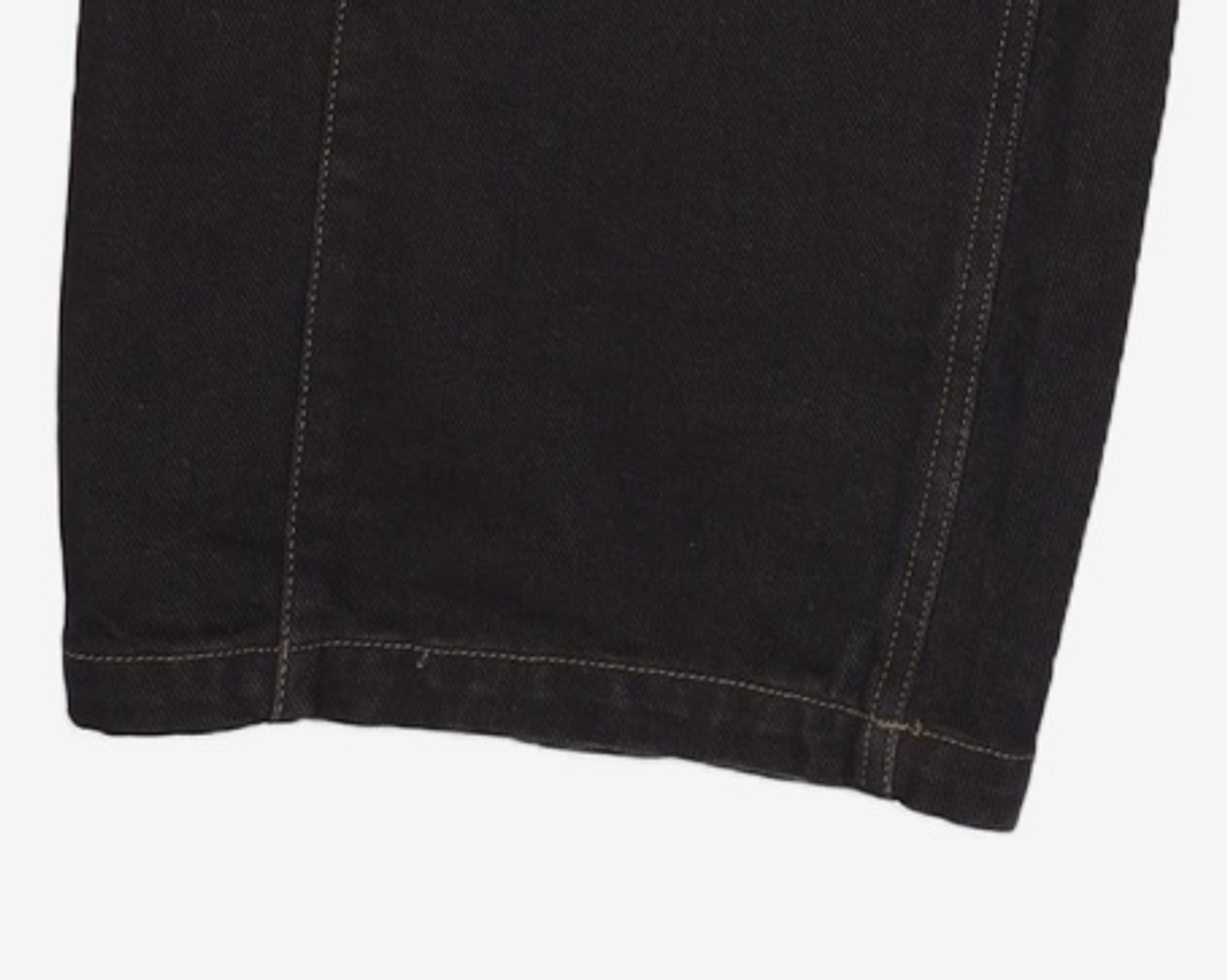이에이(IEY) MAXI FILO DENIM PANTS Black L