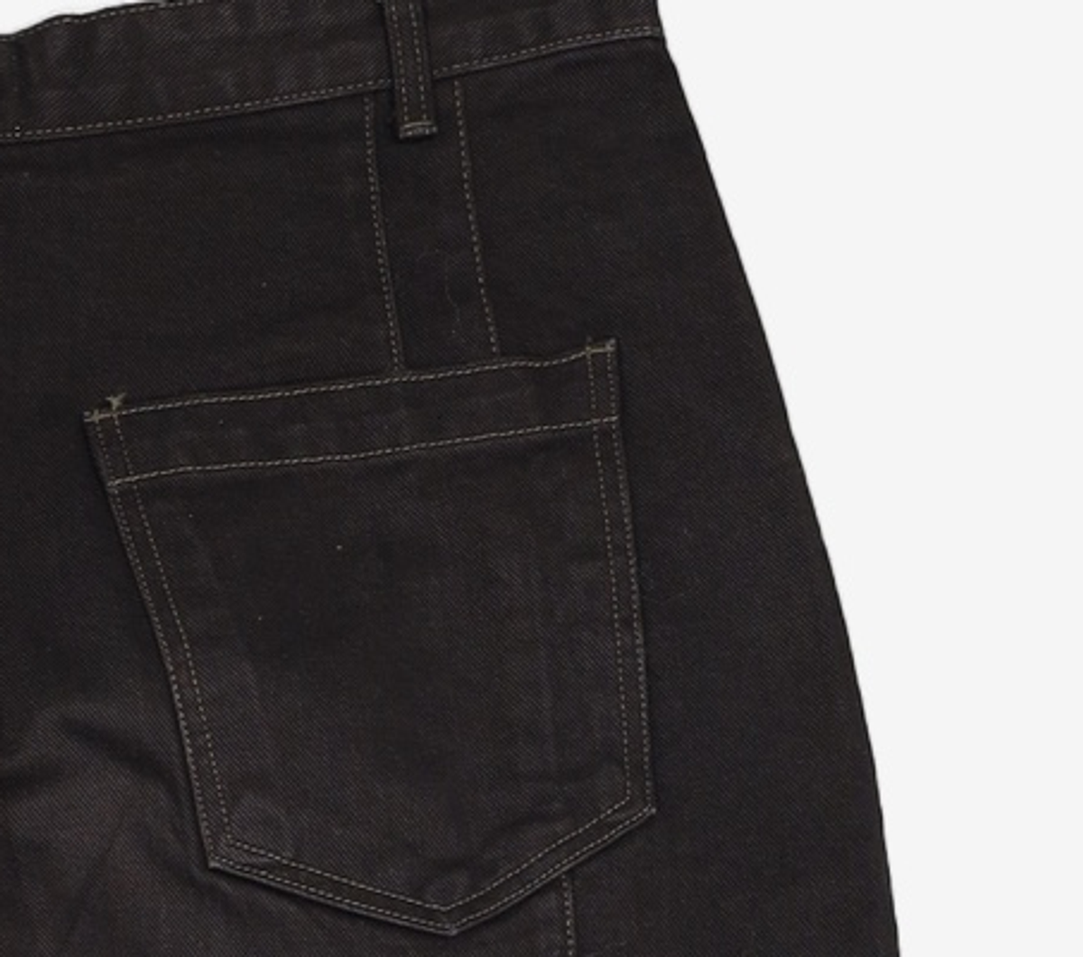 이에이(IEY) MAXI FILO DENIM PANTS Black L