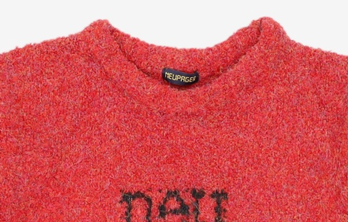 누페이저(NEUPAGER) neu sweater - red FREE