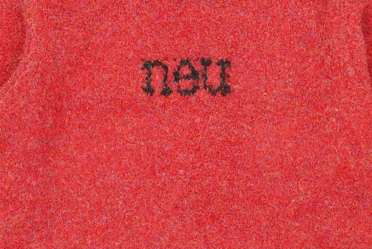 누페이저(NEUPAGER) neu sweater - red FREE