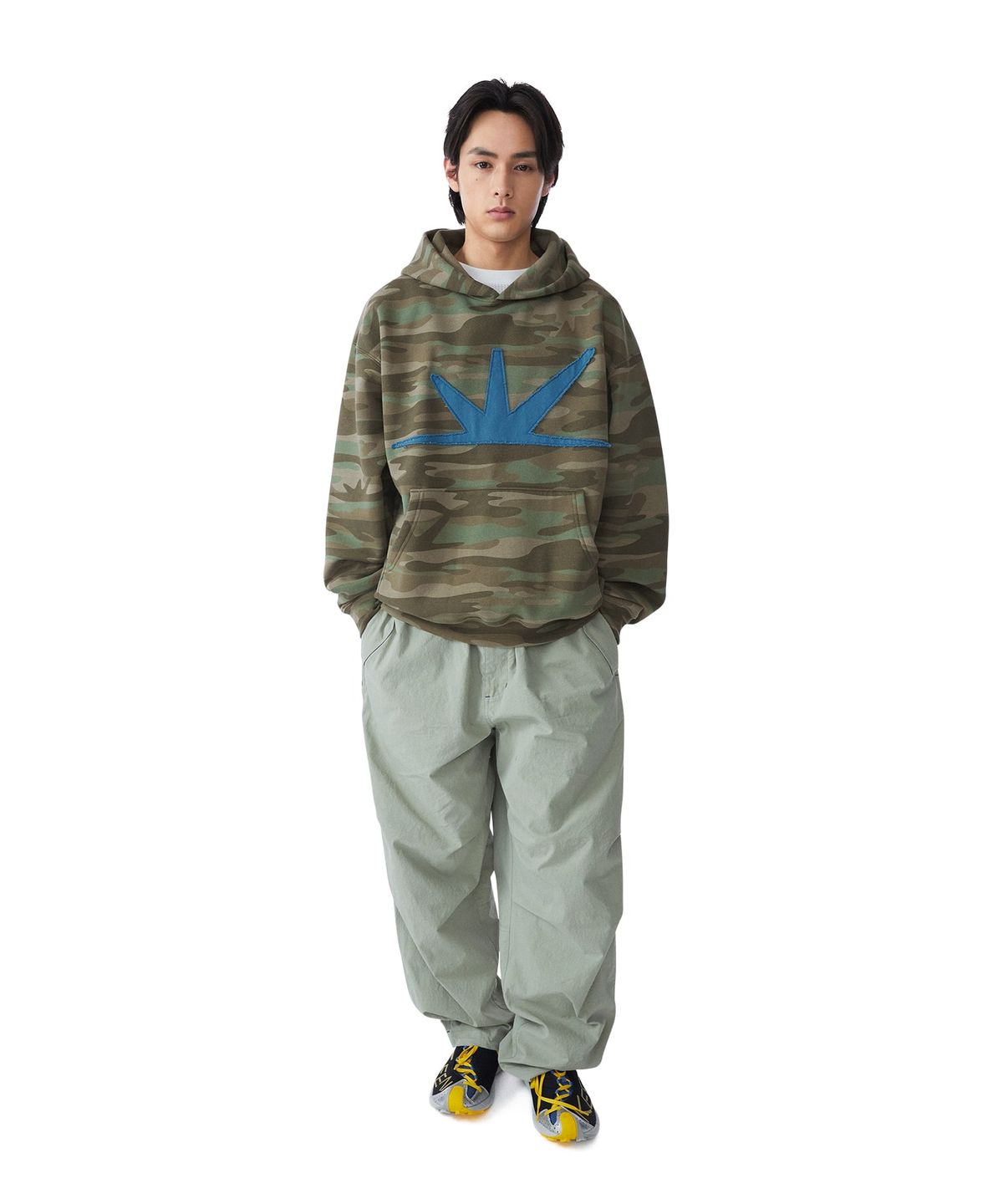 썬러브투어(SUNLOVETOUR) Daybreak Brushed Hoodie Camo