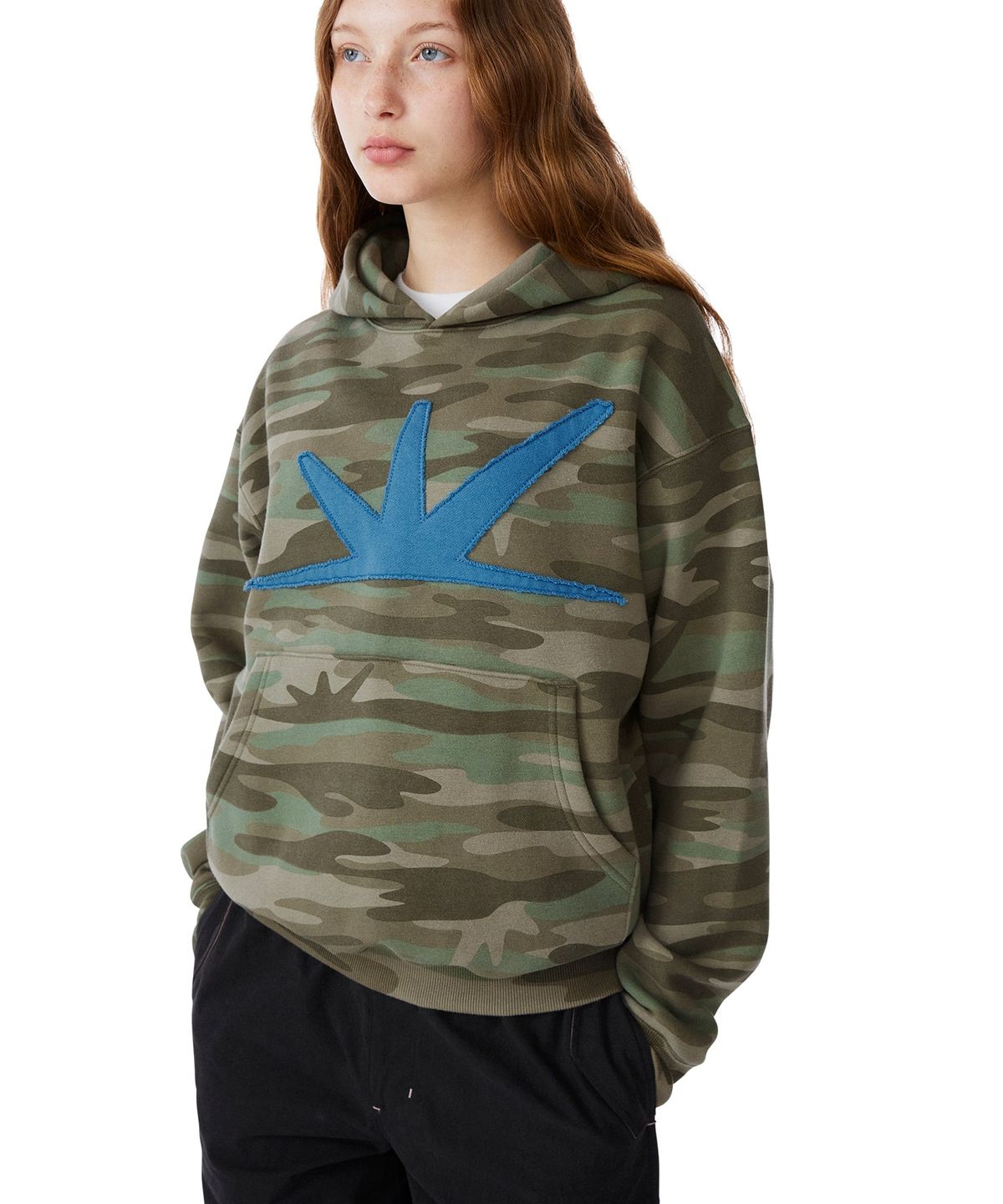 썬러브투어(SUNLOVETOUR) Daybreak Brushed Hoodie Camo