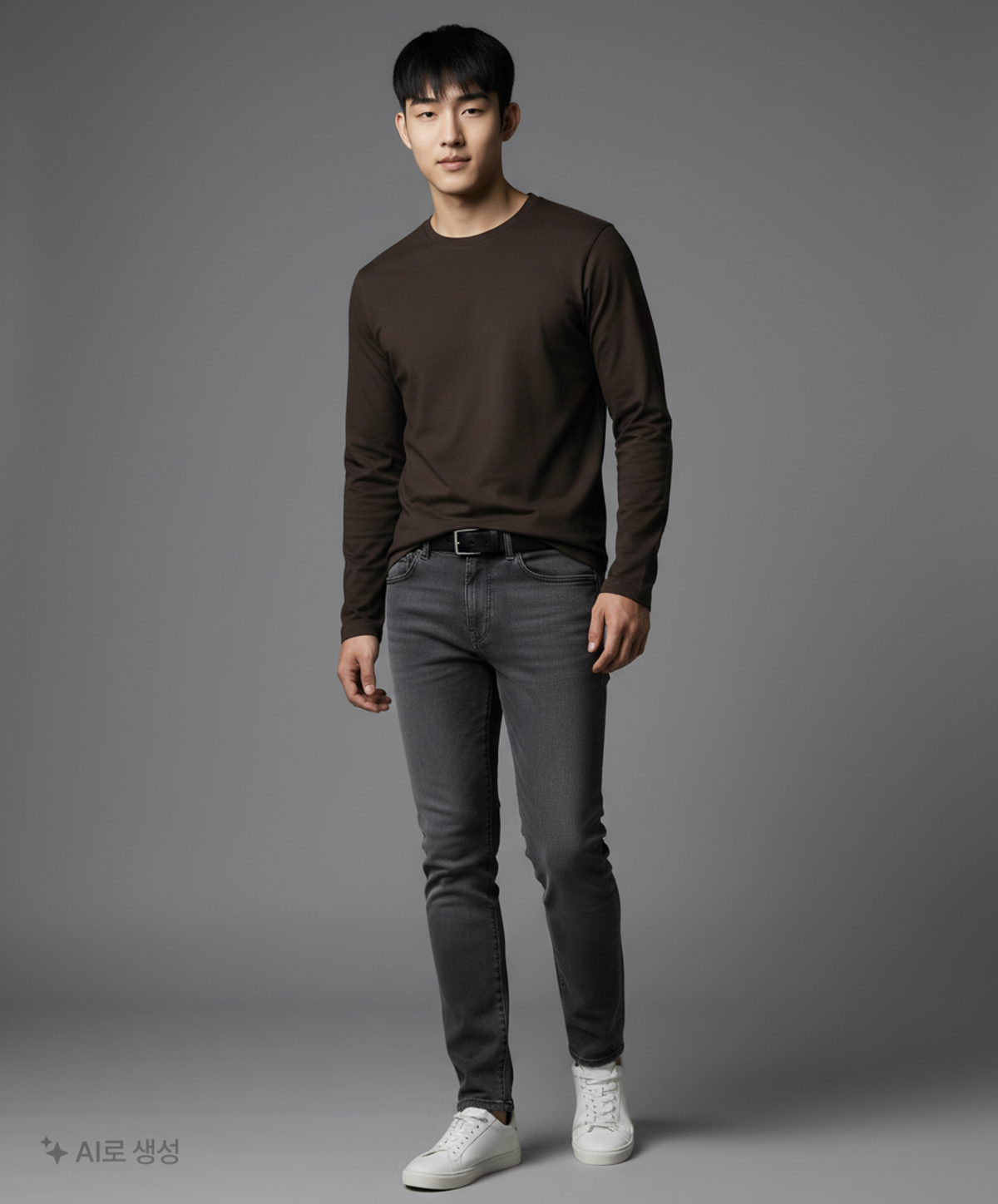 무신사 스탠다드(MUSINSA STANDARD) 긴소매 티셔츠 L