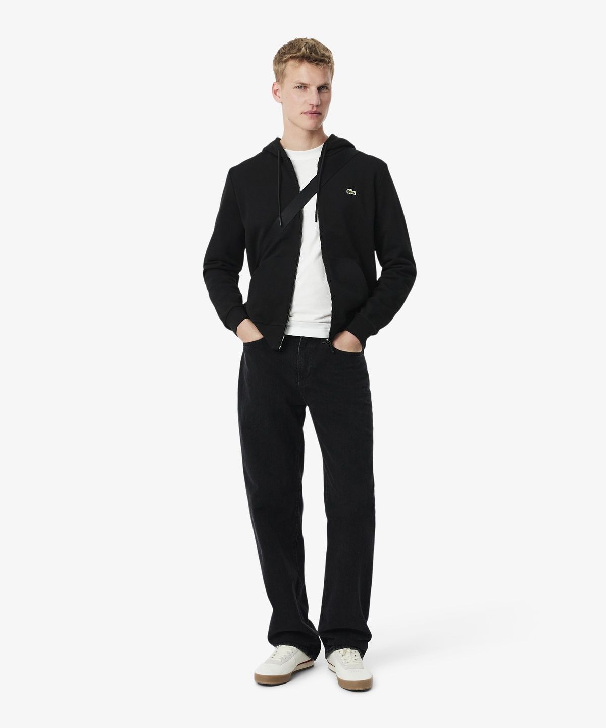 라코스테(LACOSTE) 남성 베이직 후드 집업 SH9809-56N 031