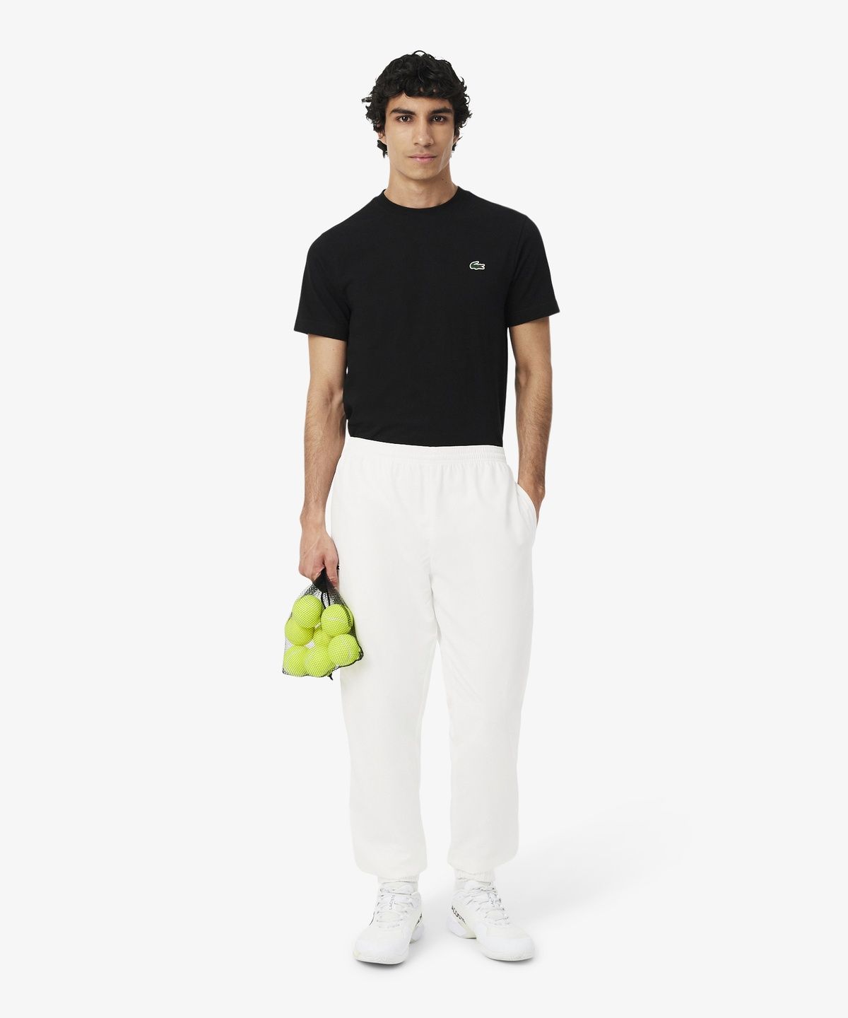 라코스테(LACOSTE) 남성 트레이닝 우븐 조거 트랙팬츠 XH124T-56N 001
